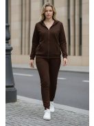 Nagyméretű tavaszi szabadidőszett (3-5XL) - sötétbarna