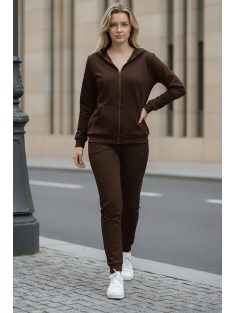 Nagyméretű tavaszi szabadidőszett (3-5XL) - sötétbarna