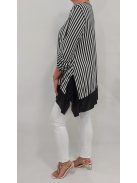 NEW FASHION nagyméretű felső/tunika - csíkos