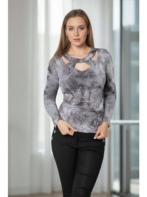 DIÁNA EXTYN felső - barna minta