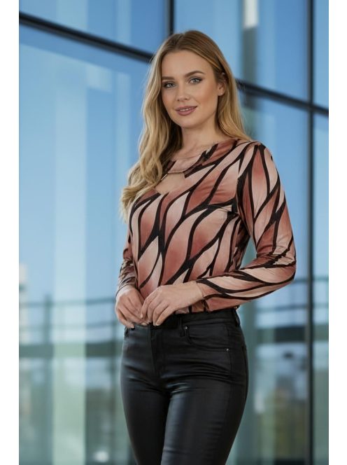 DIÁNA EXTYN felső - barna/bézs