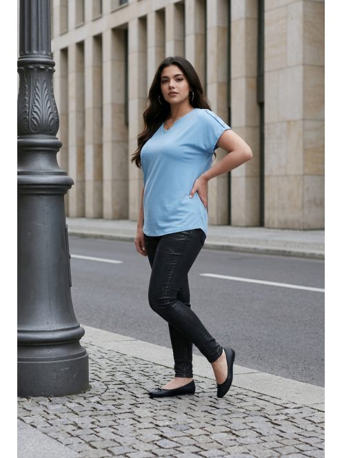 GOMBI nagyméretű felső - világoskék