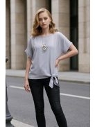 Nagyméretű női felső - szürke