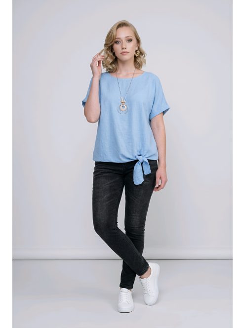 Nagyméretű női felső - világoskék