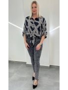 ALBA női blúz - görög minta