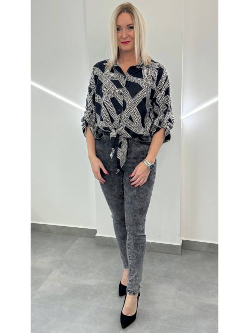 ALBA női blúz - görög minta