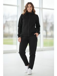   Prémium bélelt nagyméretű szabadidőszett (XL-4XL) - fekete