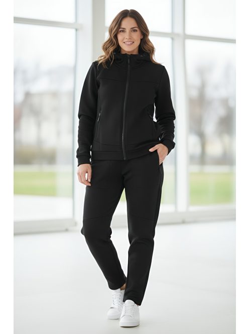 Prémium bélelt nagyméretű szabadidőszett (XL-4XL) - fekete