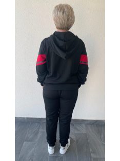 Nagyméretű szabadidőnadrág 2XL-5XL - fekete