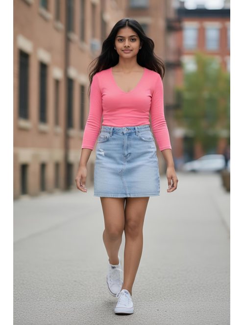 DORKA női felső - neon pink