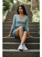 DORKA női felső - olíva zöld