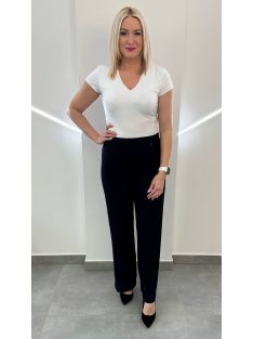 Plisszírozott nyári nadrág - sötétkék