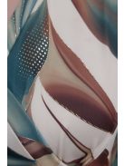 ILI nagyméretű blúz (L-3XL) - zöld/barna