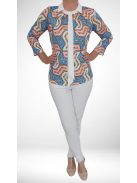 EXTYN GABI galléros felső (M-3XL) - fehér gallérral