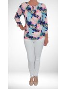 GABI EXTYN felső (M-3XL) - kék/pink