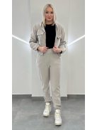 QUEEN vékony szabadidőszett - homokszín