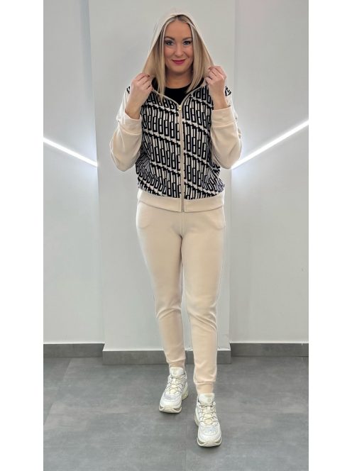 SPRING vékony szabadidőszett - vanília