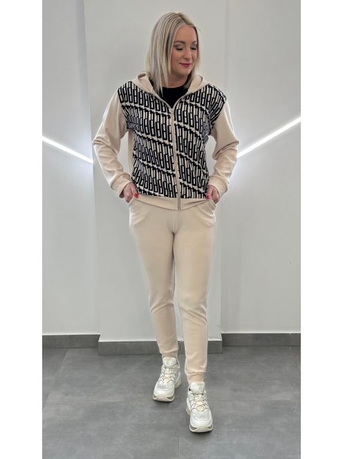 SPRING vékony szabadidőszett - vanília