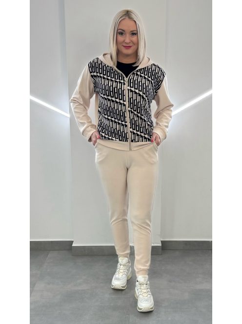 SPRING vékony szabadidőszett - vanília