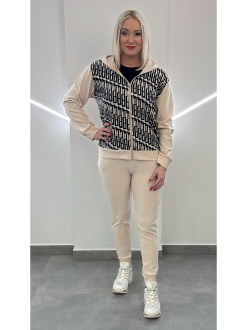 SPRING vékony szabadidőszett - vanília