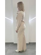 Bőszárú vékony szabadidőszett - vanília