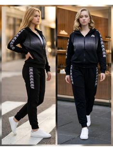 BLACK szabadidőszett (M-2XL) méretben - fekete