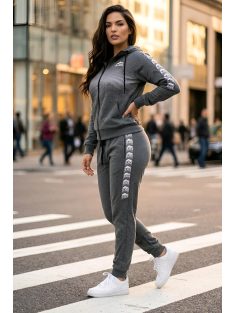 BLACK szabadidőszett M-2XL méretben - szürke