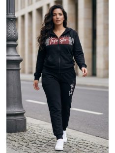 Nagyméretű szabadidőszett (3-6XL) - fekete