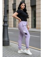 Nagyméretű szabadidőnadrág - lila