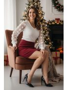 REA női felső - fehér