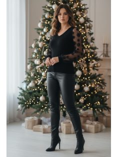 REA női felső - fekete