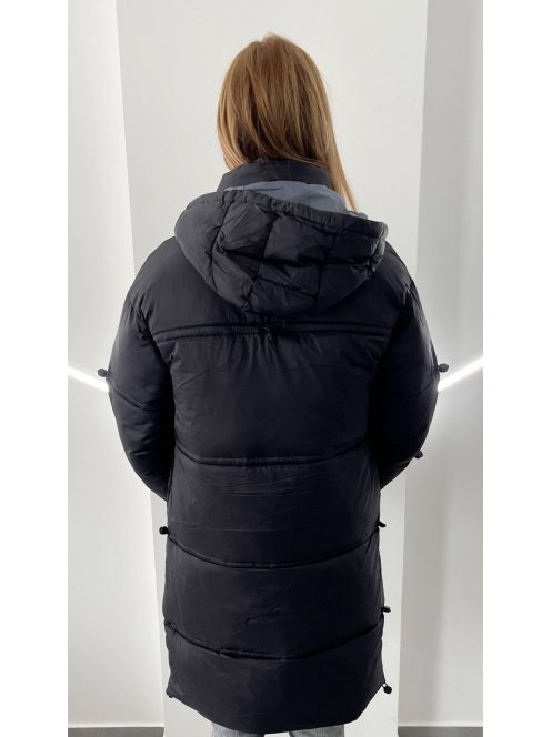 BLACK hosszú kabát