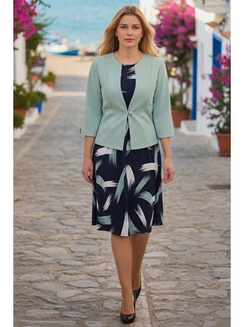 CLARA kétrészes nagyméretű szett (42-50) - menta