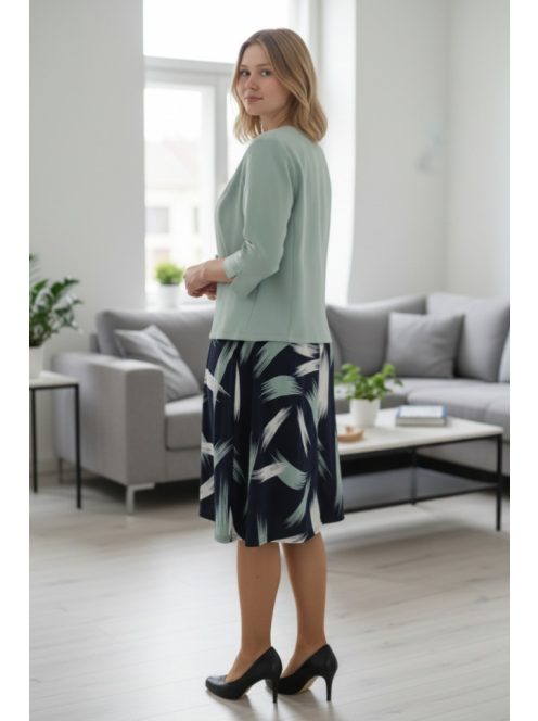 CLARA kétrészes nagyméretű szett (42-50) - menta