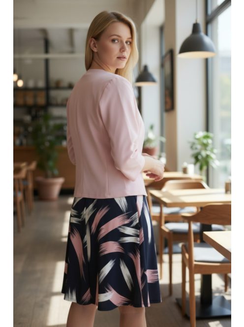 CLARA nagyméretű kétrészes szett (42-50) - púder