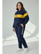 Nagyméretű vastag szabadidőszett 3XL-6XL - sötétkék