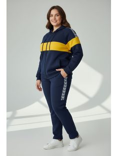 Nagyméretű vastag szabadidőszett 3XL-6XL - sötétkék