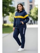 Nagyméretű vastag szabadidőszett 3XL-6XL - sötétkék