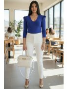 ALICIA fodros vállú felső - királykék