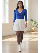 ALICIA fodros vállú felső - királykék