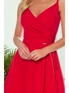 CHIARA elegáns maxiruha - piros
