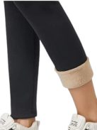 Vastag bélelt thermo nadrág - fekete