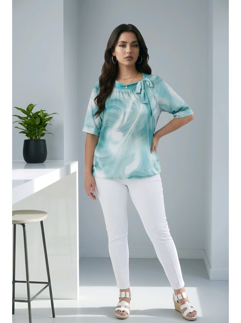 NEW COLLECTION masnis felső - türkiz