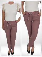 MIA nagyméretű nadrág - mályva  ( L-4XL)