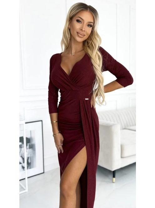 GLITTER maxiruha csillámmal bordó - 24.990-Ft