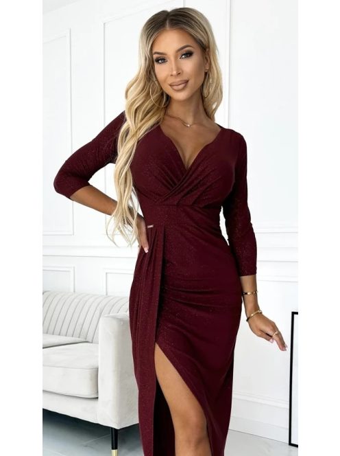 GLITTER maxiruha csillámmal bordó - 24.990-Ft