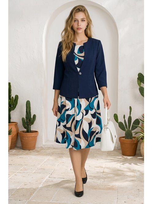 CLARA kétrészes nagyméretű szett (42-50) - sötétkék