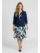 CLARA kétrészes nagyméretű szett (42-50) - sötétkék