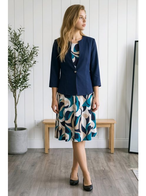 CLARA kétrészes nagyméretű szett (42-50) - sötétkék