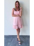 AMY vállpántos ruha - rózsaszín